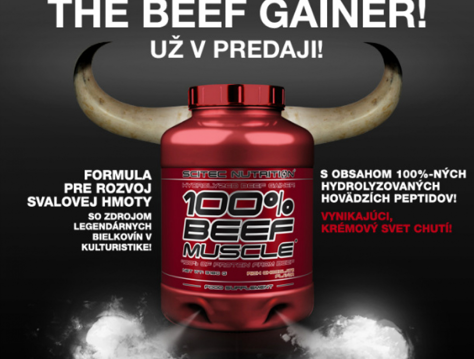 100% BEEF MUSCLE - The Beef Gainer!