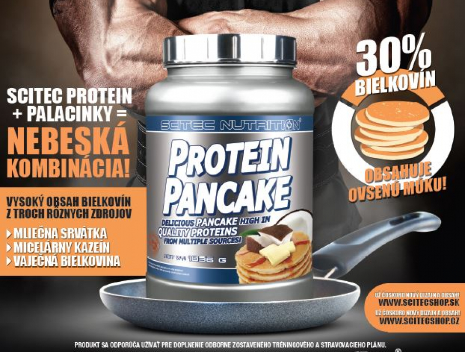 Nový produkt PROTEIN PANCAKE čoskoro v predaji!