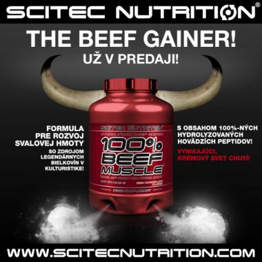 100% BEEF MUSCLE - The Beef Gainer!