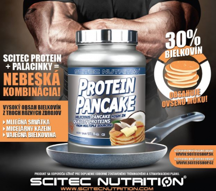 Nový produkt PROTEIN PANCAKE čoskoro v predaji!