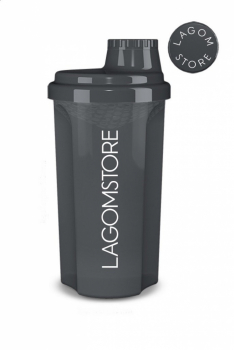 Lagomstore Shaker 700 ml Antrazit Transparent