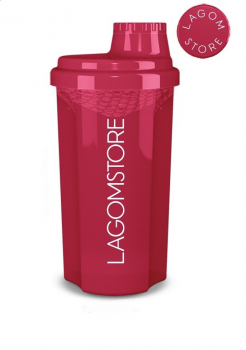 Lagomstore Shaker 700 ml Ruby Transparent